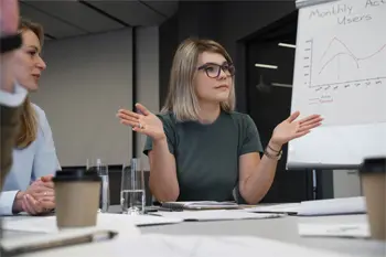 Confidence coaching session supporting self-trust and clear communication