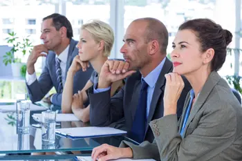 Leadership decision workshop focused on action planning