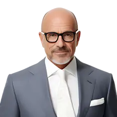 Portrait of senior executive client