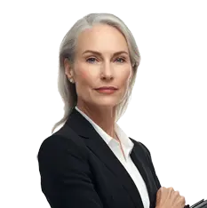 Portrait of organizational leader client